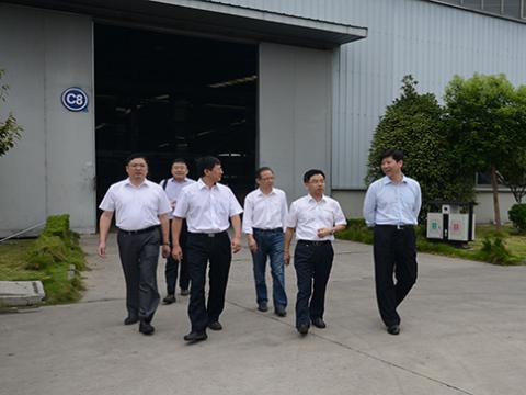 国度认监委辅导一行到k豆钱包母线调研